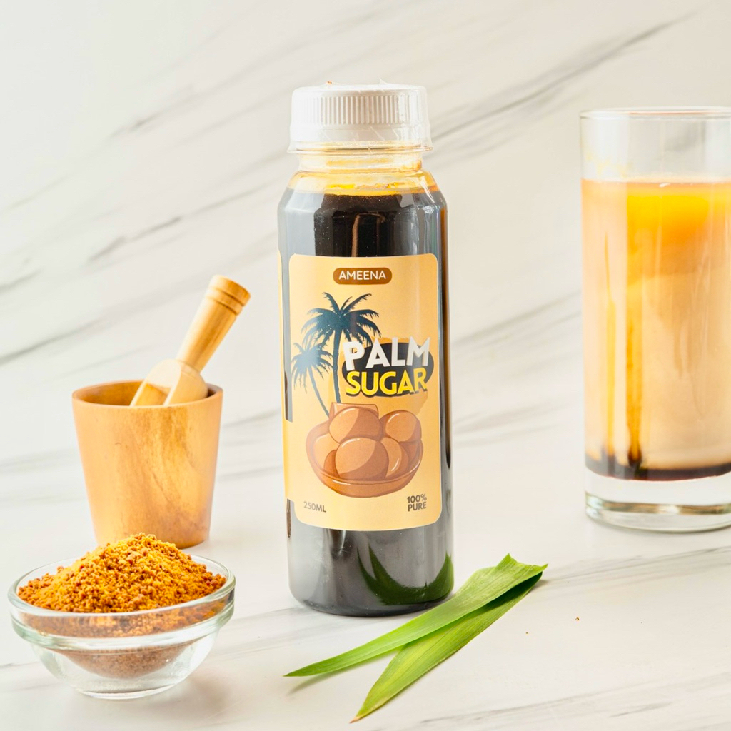 

[ BOTOL ] Gula Semut Aren Cair 250ml | Ameena Premium Quality