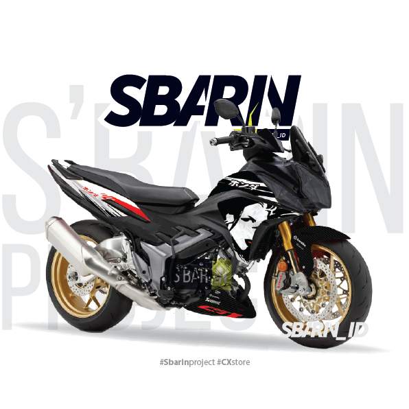 Decal Honda CS1 - Kabuki I Sbarin Project