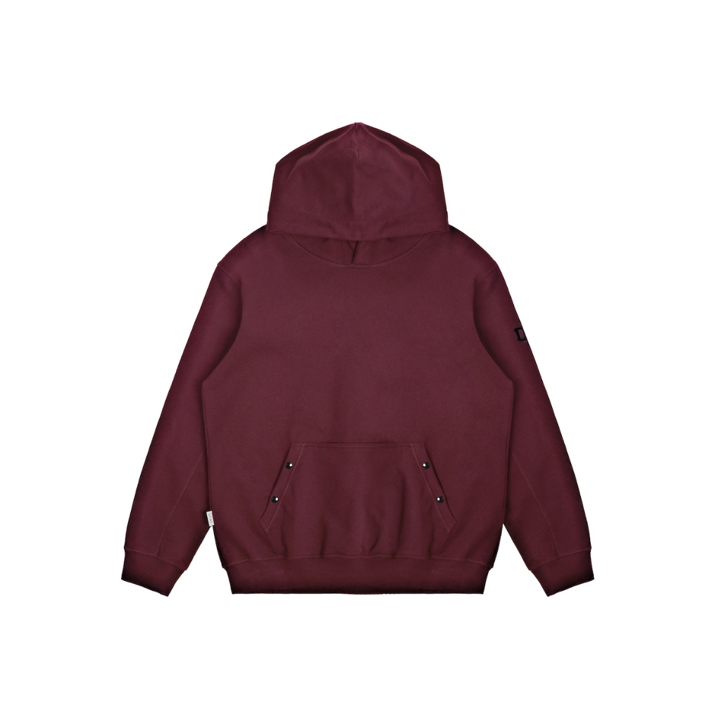 Blue Chamber Pullover Hoodie Roys Burgundy