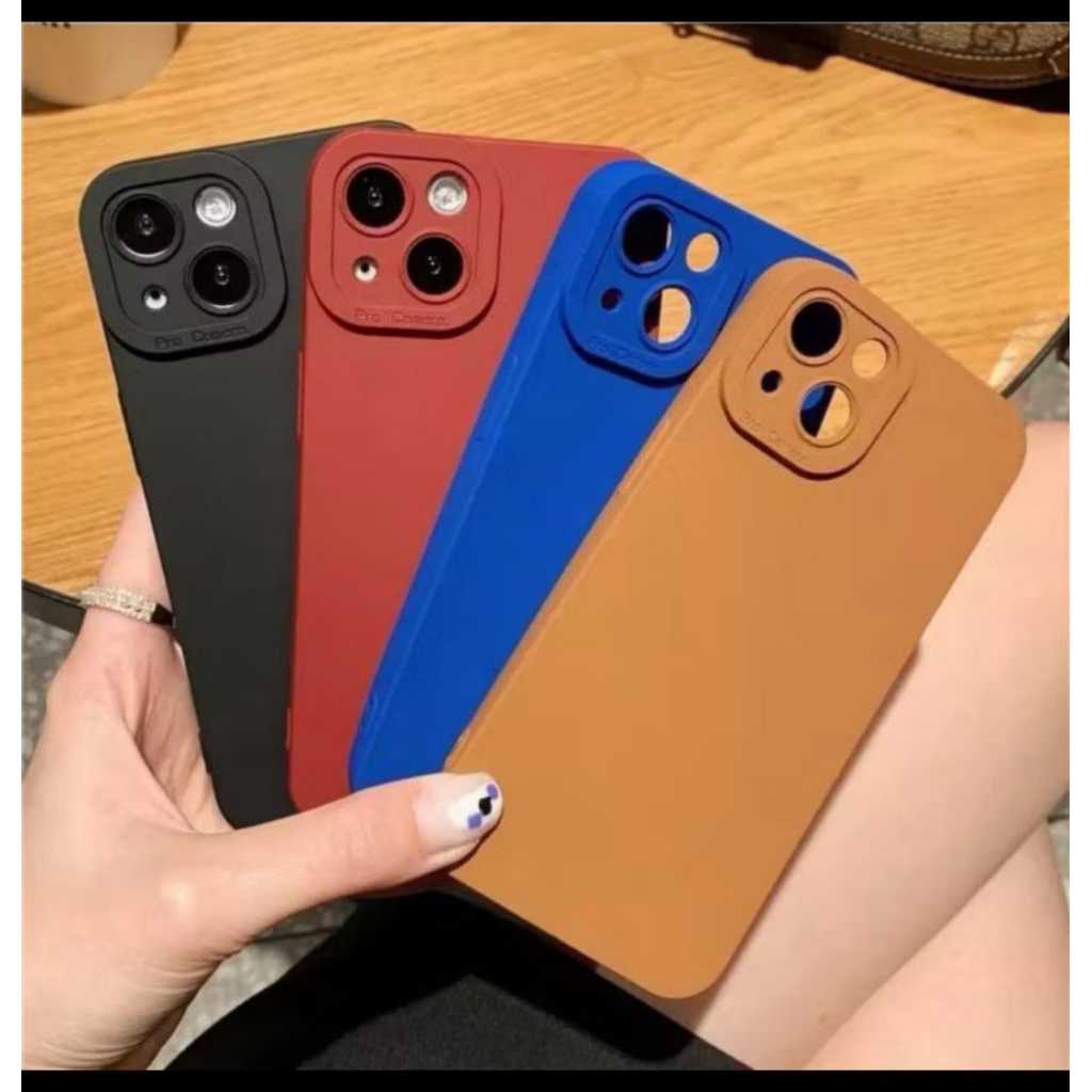 Case Pro Camera Polos Warna Samsung A31 A03S  A05 A15  A04