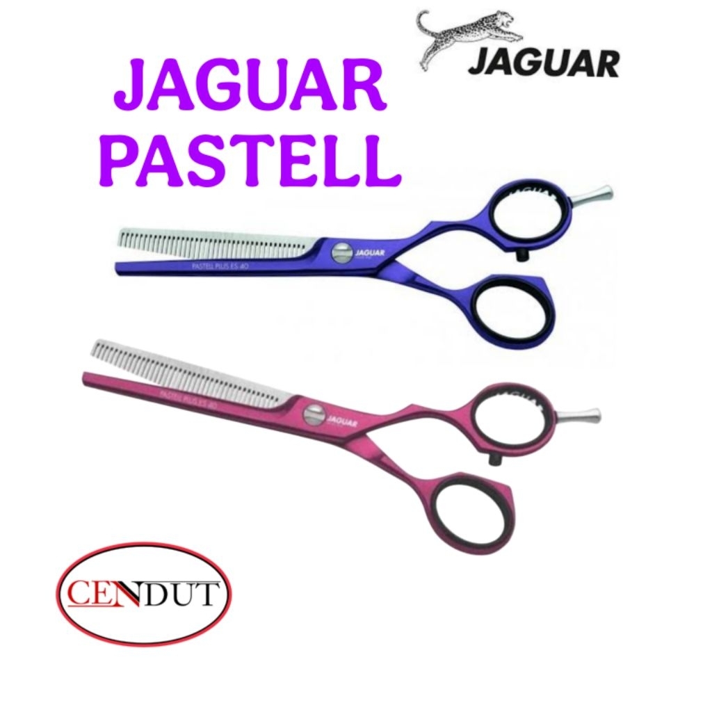 Jaguar Pastell Plus 40 ukuran 5 inch - gunting Rambut jaguar sasak / jaguar gunting penipis