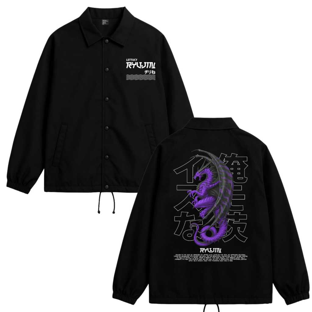 LETTUCY Jaket Windbreaker Jaket Casual Jaket Outdoor Jaket Motor Jaket Anti Air Jaket streetwear Mot