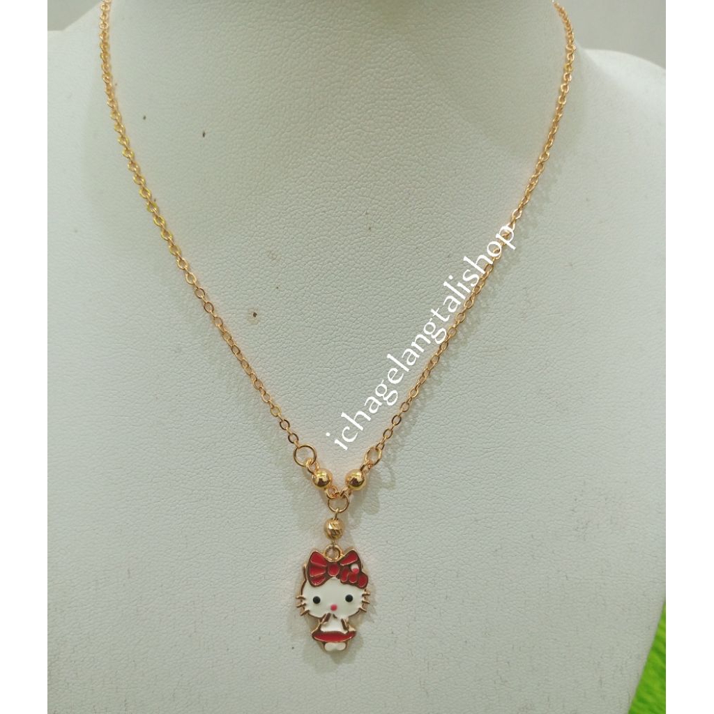 kalung anak rantai H.Kitty Mrican 0, 1 gram semar nusantara