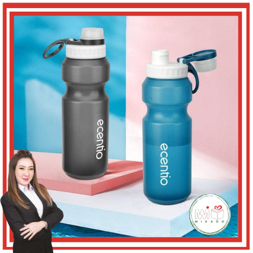 ECENTIO BOTOL MINUM OLAHRAGA PLASTIK 750 ML