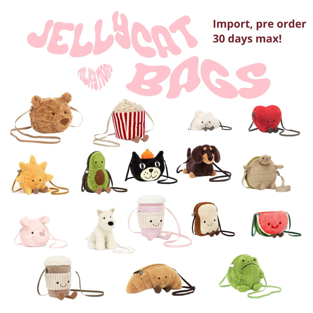 Jellycat Bag by Milky Moru | tas jellycat murah