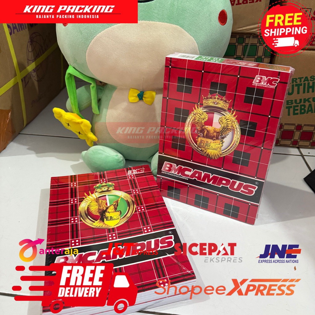 

bib (10 PCS) Buku Tulis BMCampus 36 Lembar / BUKU TULIS BESAR ISI 36