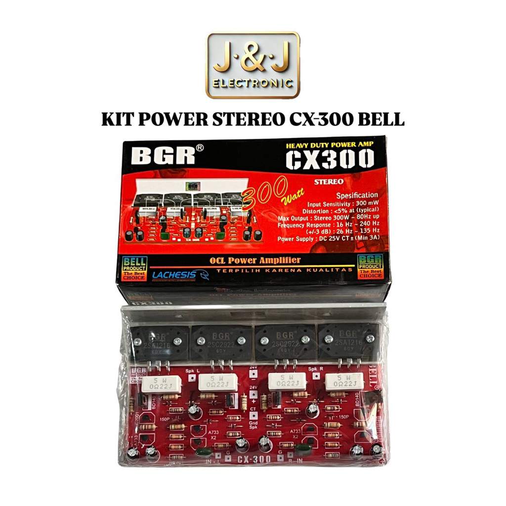 Kit Power Stereo CX-300 Bell
