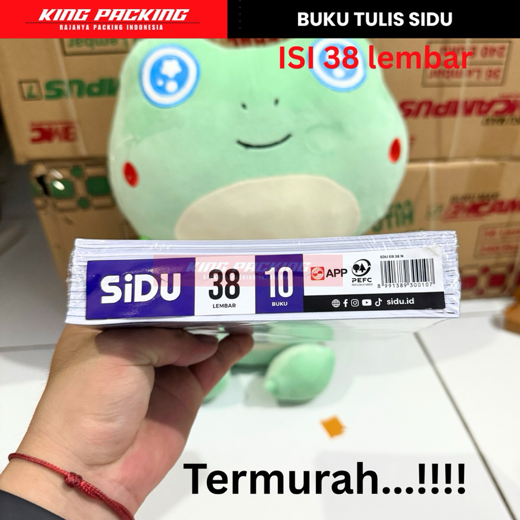 

(10 PCS) Buku Tulis SIDU 38 LEMBAR READY COD!!! JunDW