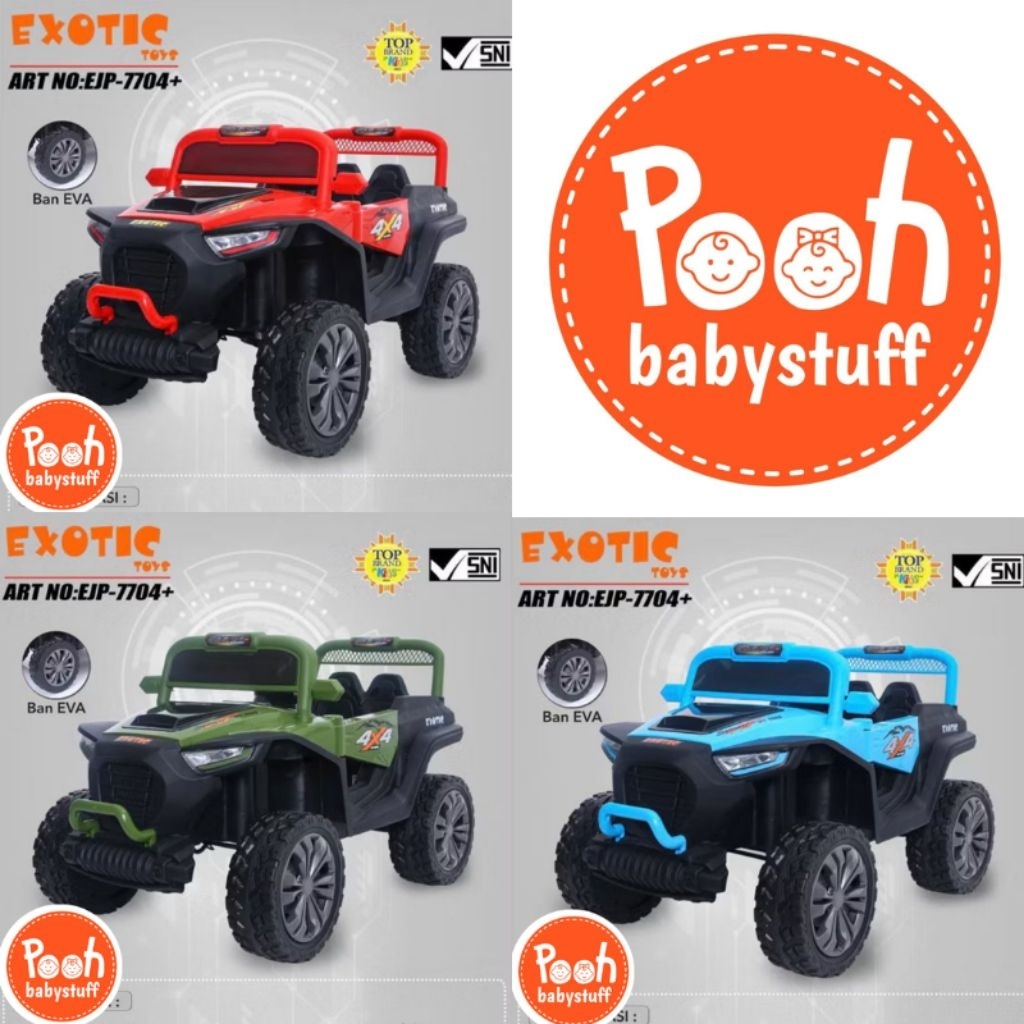 MAINAN MOBIL ANAK AKI EXOTIC EJP 7704+