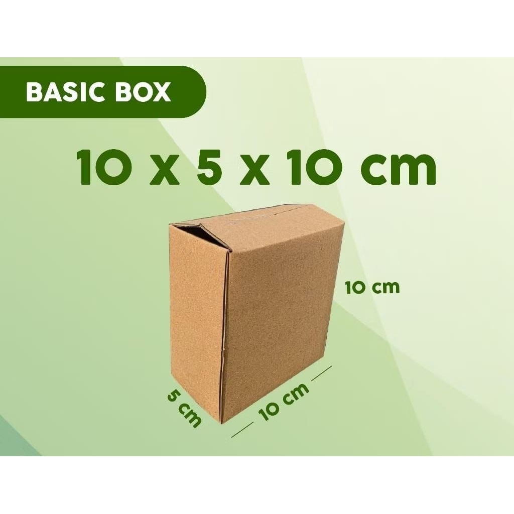 

BOX KARDUS Uk 10×5×10 cm Dus packing
