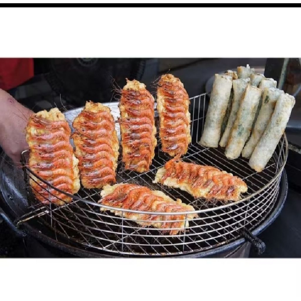 Saringan Tirisan, Peniris wajan UK jumbo/Saringan minyak,