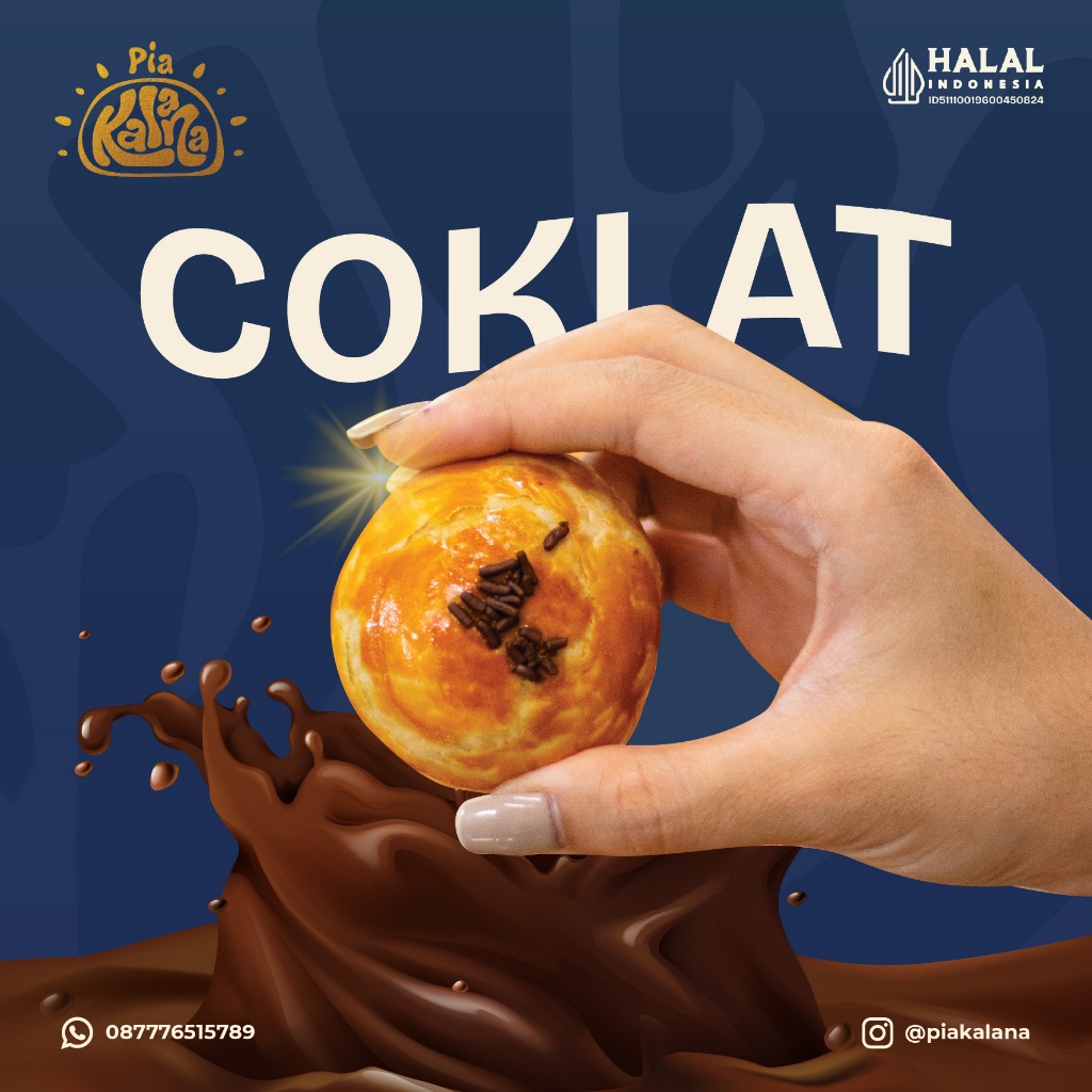 

Pia Kalana Khas Bali - Rasa Cokelat Isi 8