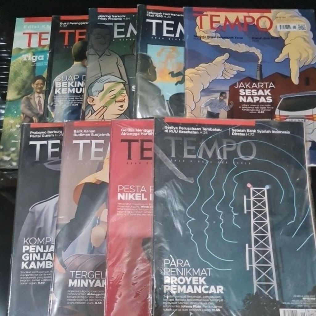 Majalah Tempo Bekas