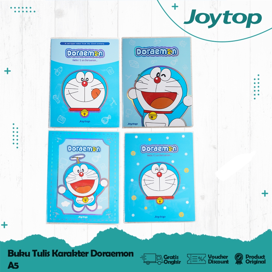 

JOYTOP ORIGINAL A5 Buku Tulis Cover Tebal Cute Doraemon / Notebook Stationery Buku Catatan Anak