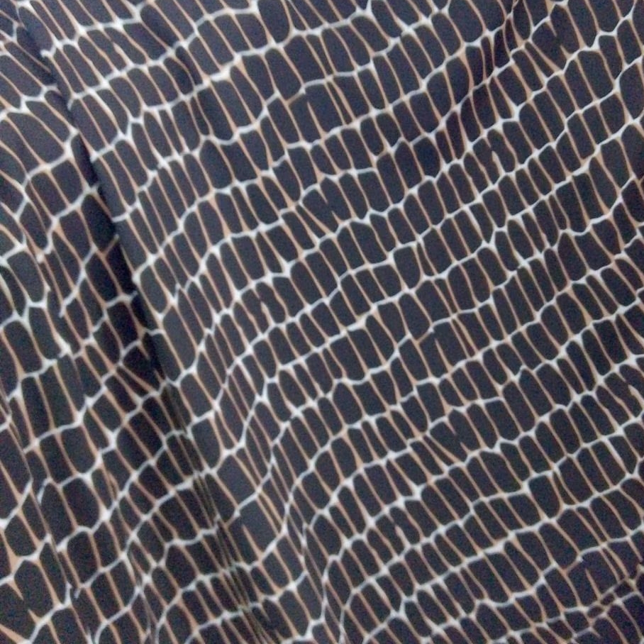 kain zara crepe / kain zara crepe motif kotak kotak / lq