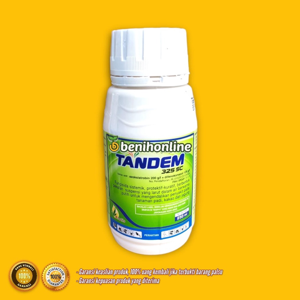 FUNGISIDA SISTEMIK  TANDEM 325 SC  25 ml  Biotis obat pathek cabe amistartop anti busuk buah KODE L2