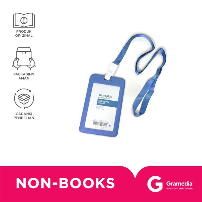 

GRAMEDIA JAMBI - OFFICE-P ID CARD PORTRAIT ROUND+LANYARD GREYBLUE OP-6076L