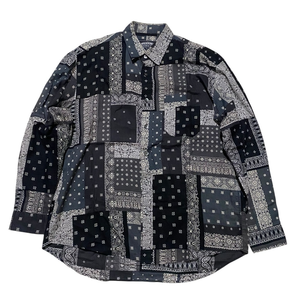 Frizmworks bandana paisley relax shirt