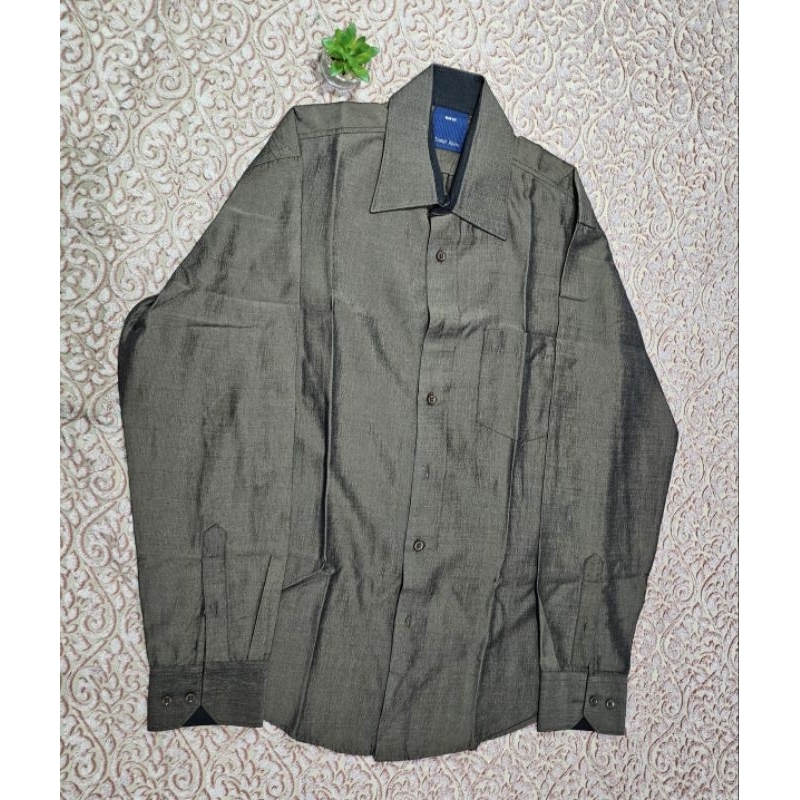 Kemeja lengan panjang stanley adams
