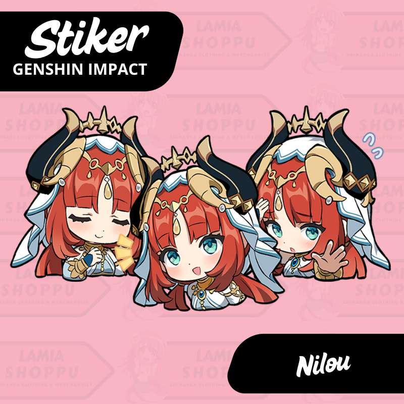 

Sticker Genshin Impact Nilou | Stiker Nilou Genshin | Sticker Nilou GI