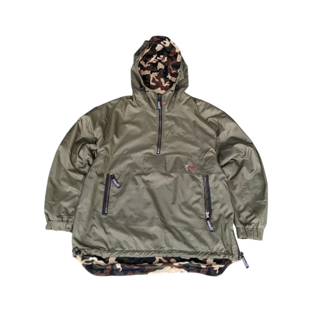 VISION STREET WEAR - VSW - Jaket Half Zip Pria Military Collection Size L