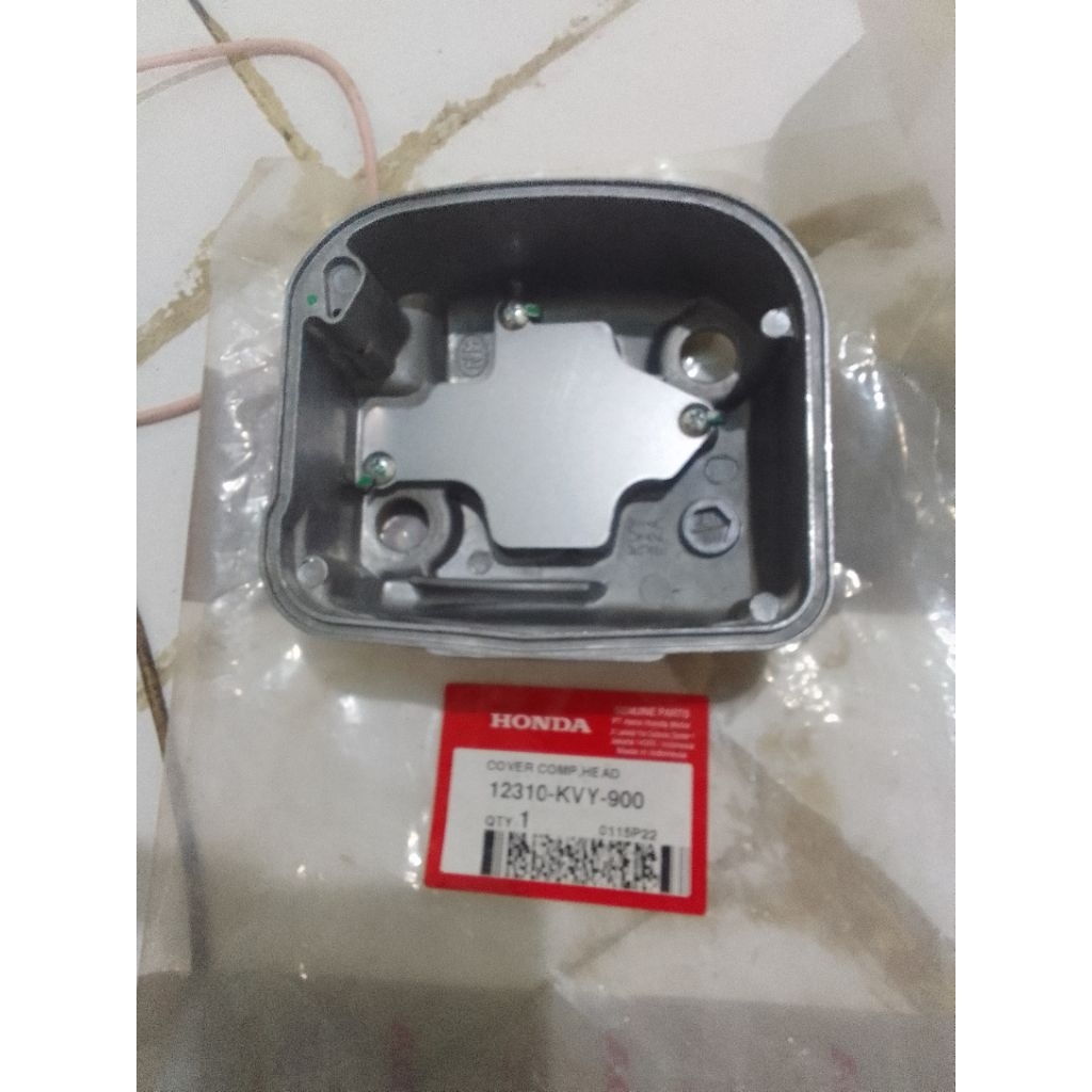 TUTUP BLOK HEAD BEAT KARBU SCOPY KARBU SPACY KARBU ORIGINAL