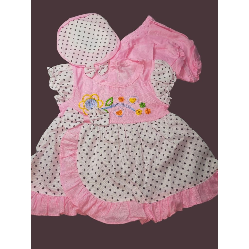 Baju bayi perempuan 0-3 bulan