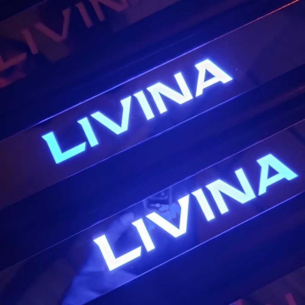 silplate sill plate samping pijakan pintu mobil nissan all new livina 2018 2019 2020 2021 plastik ab