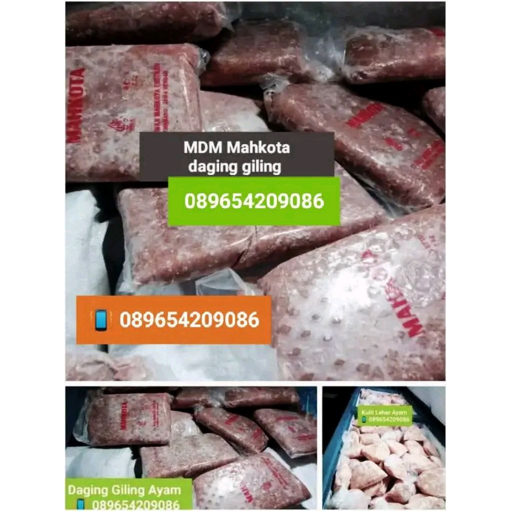 

MDM Daging Giling Bahan buat Bakso, Nugget, Dimsum ,DLL berat 2kg