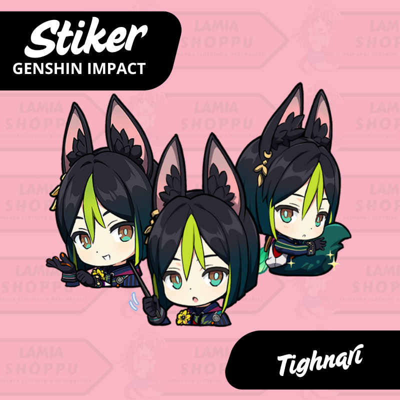 Sticker Genshin Impact TIGHNARI | StikerTIGHNARI Genshin | Sticker TIGHNARI GI