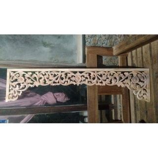 ukiran klewer pintu gebyok ornamen tempel 130x30
