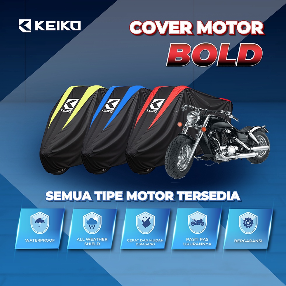 KODE Y87T Cover Sarung Tutup Motor Gede XXL Outdoor Waterproof Warna Untuk Harley Davidson Benelli C