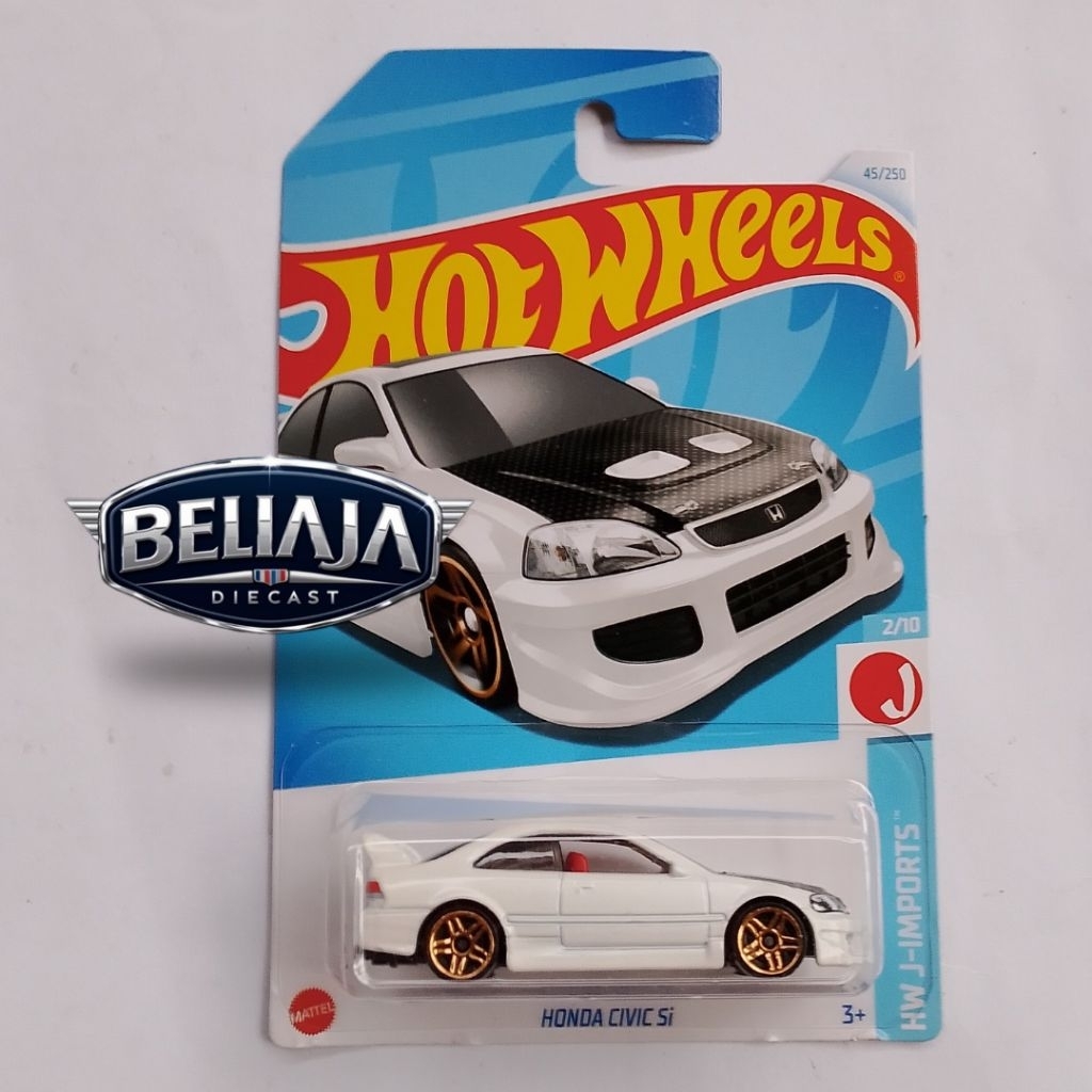 HOT WHEELS HONDA CIVIC SI WHITE HW J IMPORTS