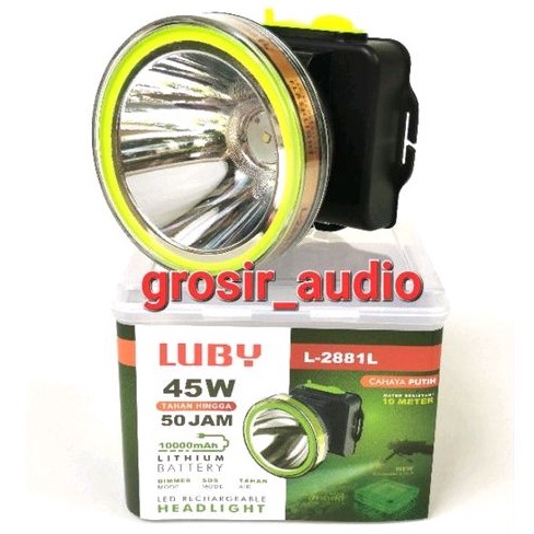 KODE Y79N SENTER KEPALA LUBY L2881L 45W SENTER KEPALA LUBY L2881K SENTER HEAD LUBY 2881 LUBY 2881 OR