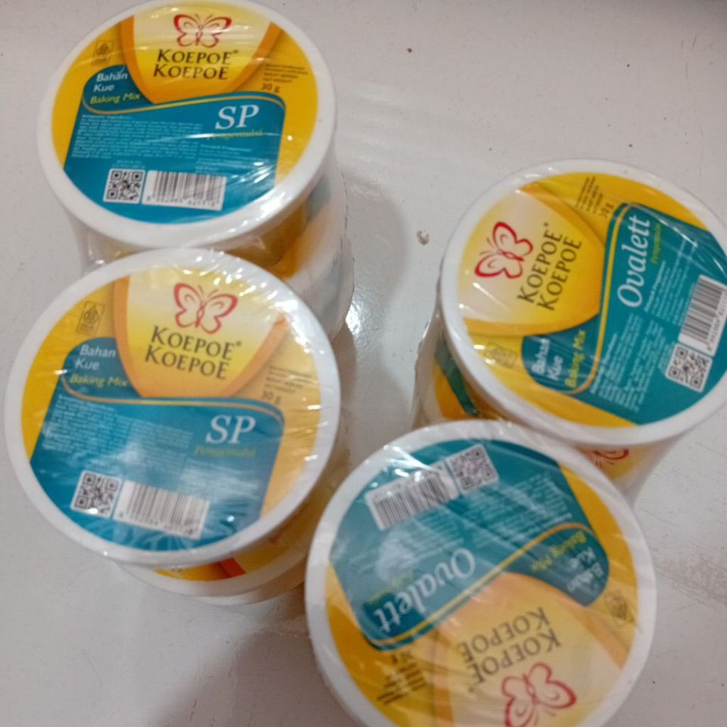 

SP / Ovalet merk Koepoe Koepoe uk 30gr