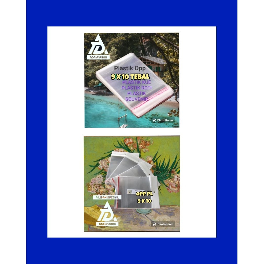 Plastik Opp 9x10 Cookies - Plastik Opp 9 x 10 Aksesoris - Plastik Opp 9x10 Souvenir - Plastik Opp 9 