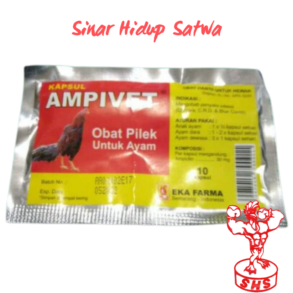 Obat pilek ayam ampivet