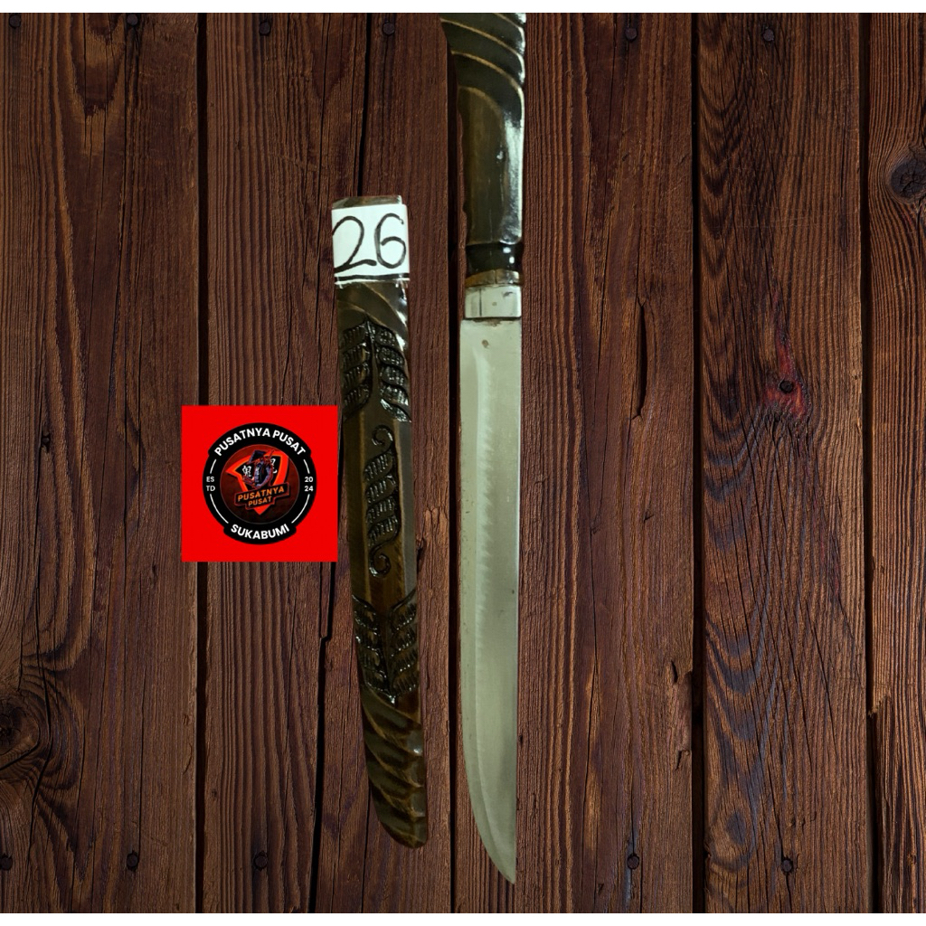 COD Golok Tarisi Golok Sembelih Hewan Qurban Kayu Rasamala Baja Per