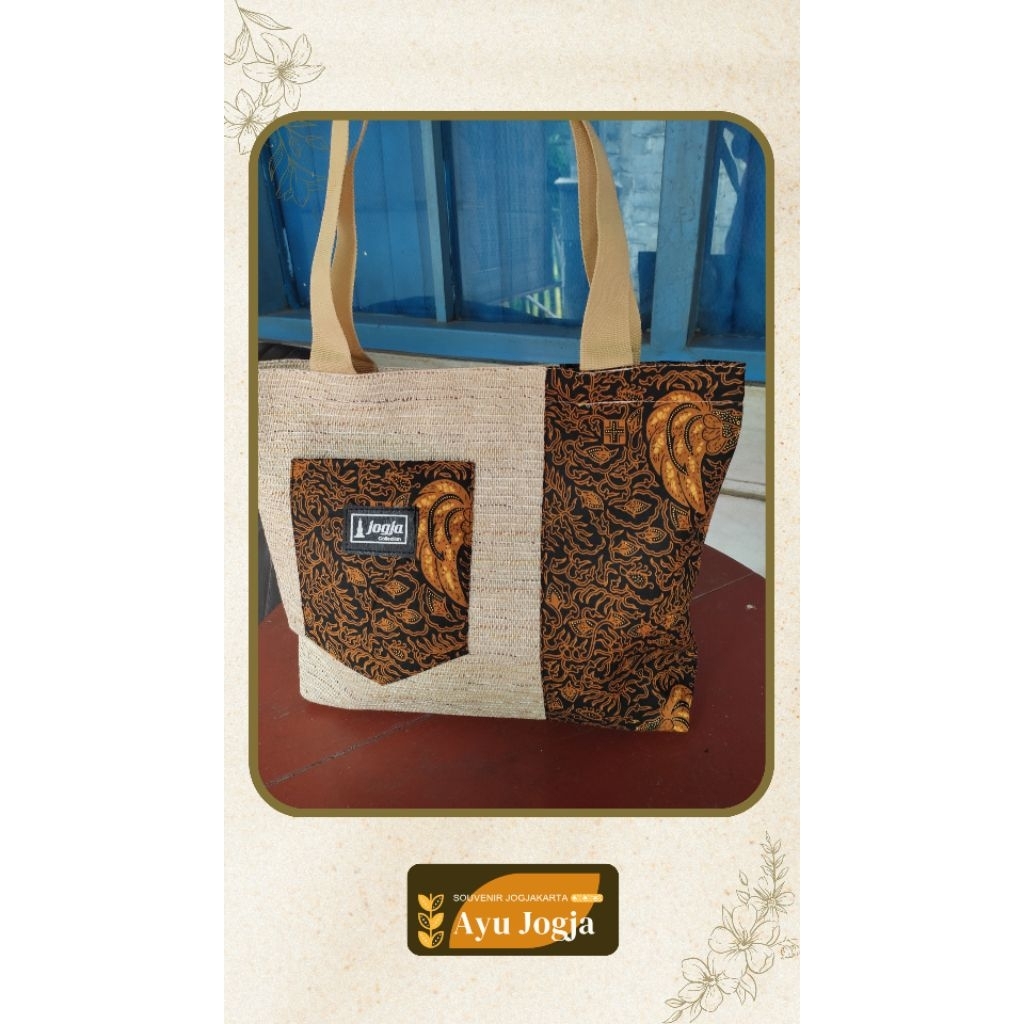 AyuJogja Totebag/Tas Batik/Tas Khas Jogja