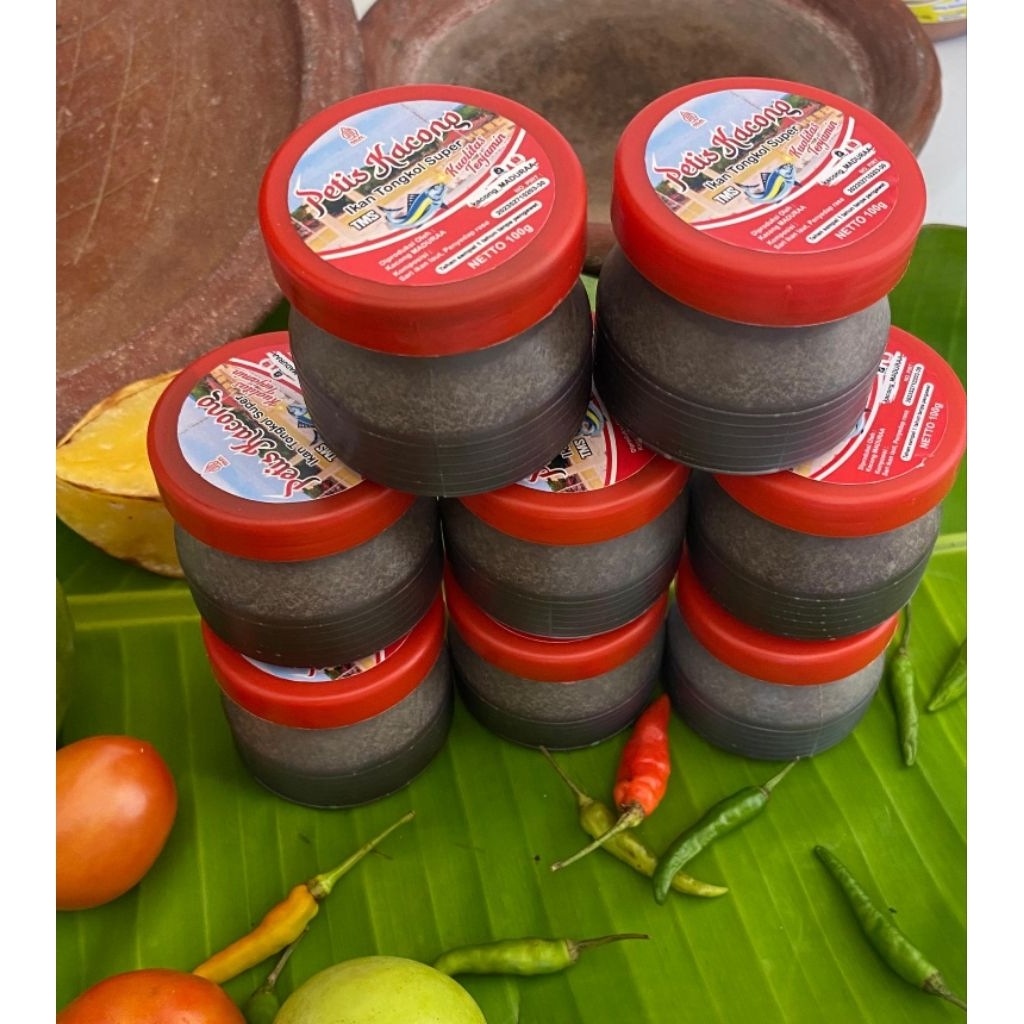 

(Petis Kacong)8Pcs 100g Petis Ikan tongkol Asli Madura