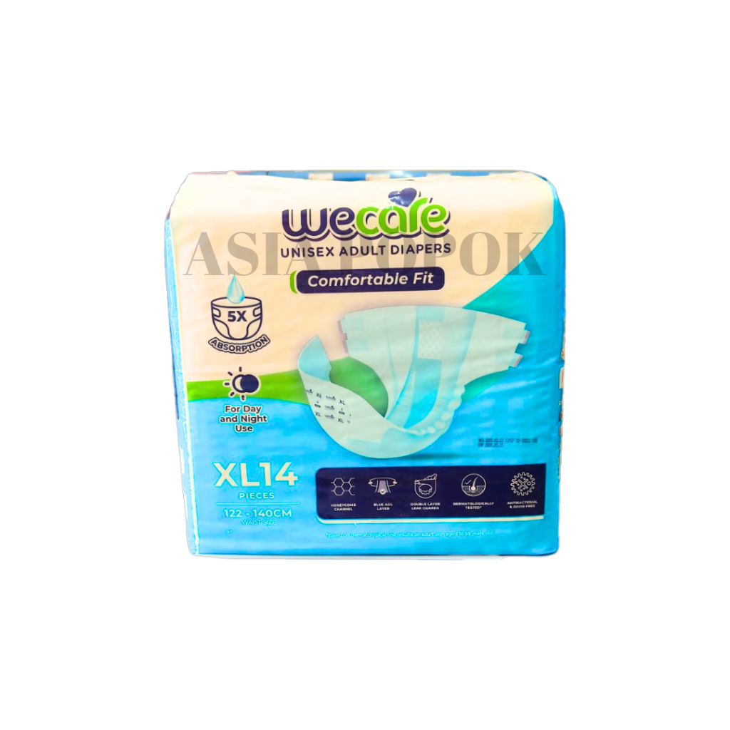 WECARE ADULT DIAPERS XL 14 POPOK PEREKAT DEWASA LANSIA WE CARE