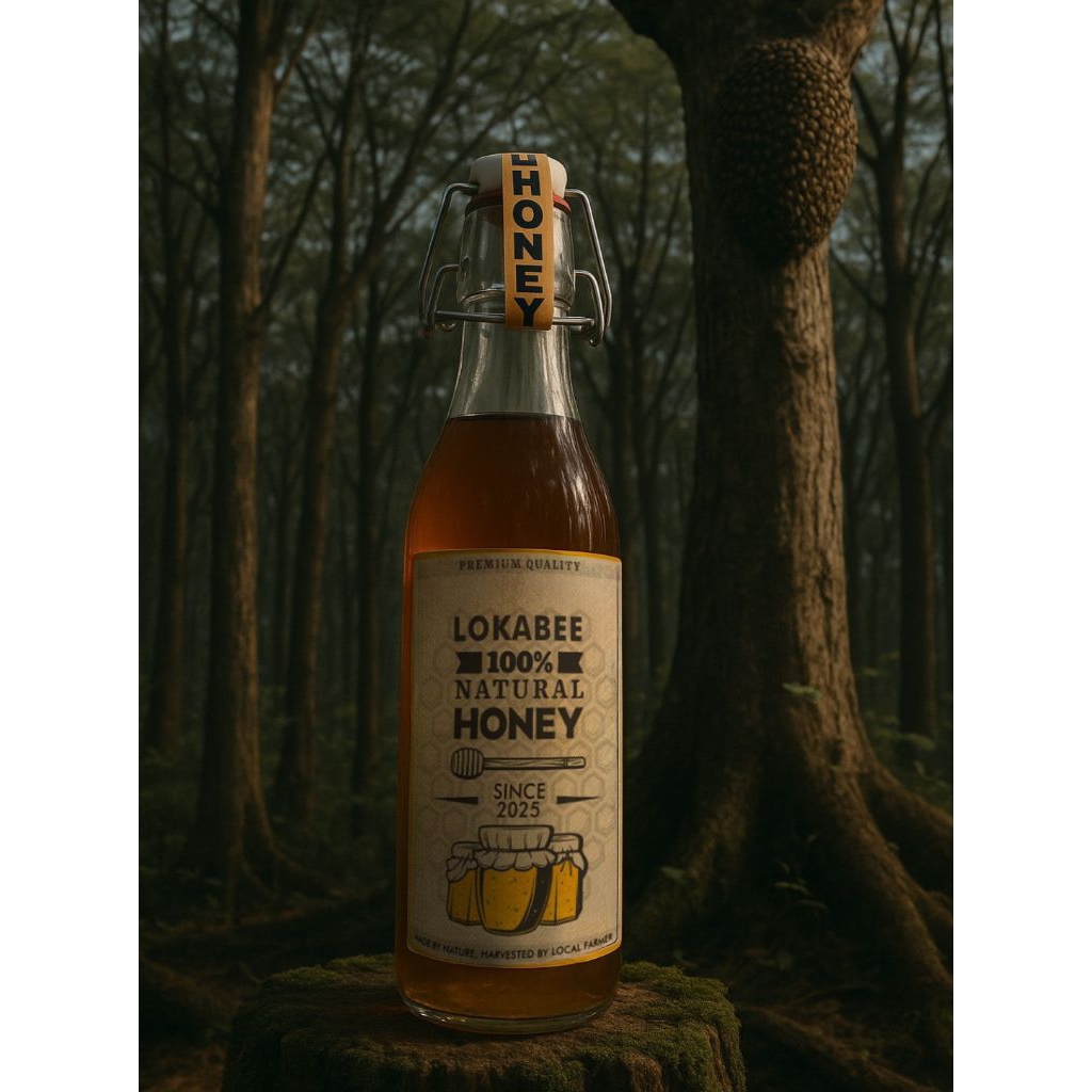 

LOKABEE Akasia Raw Honey 1000 gr - Madu Akasia 100% Murni.