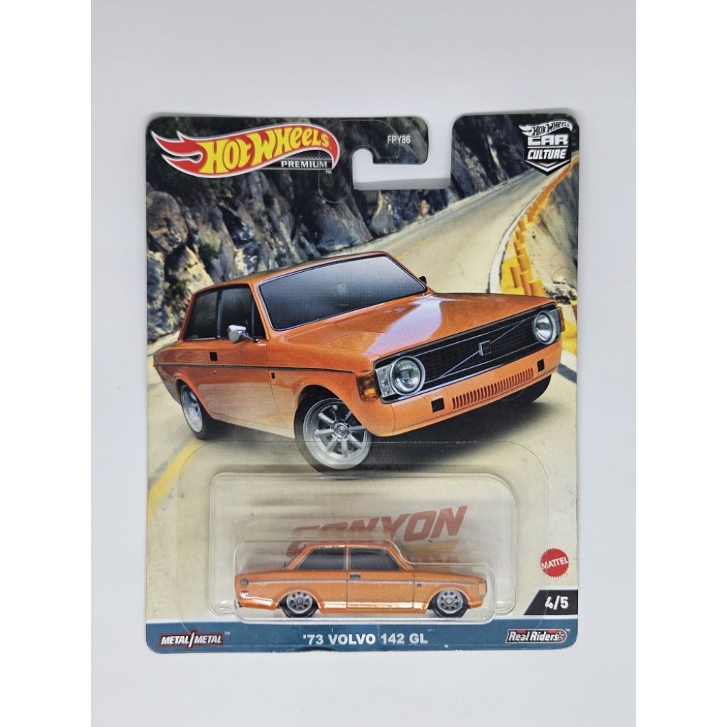 Hot Wheels Premium - 73 Volvo 142 GL