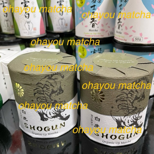 

(READY) SHOGUN BYAKKO 30G CEREMONIAL GRADE MATCHA POWDER JAPAN