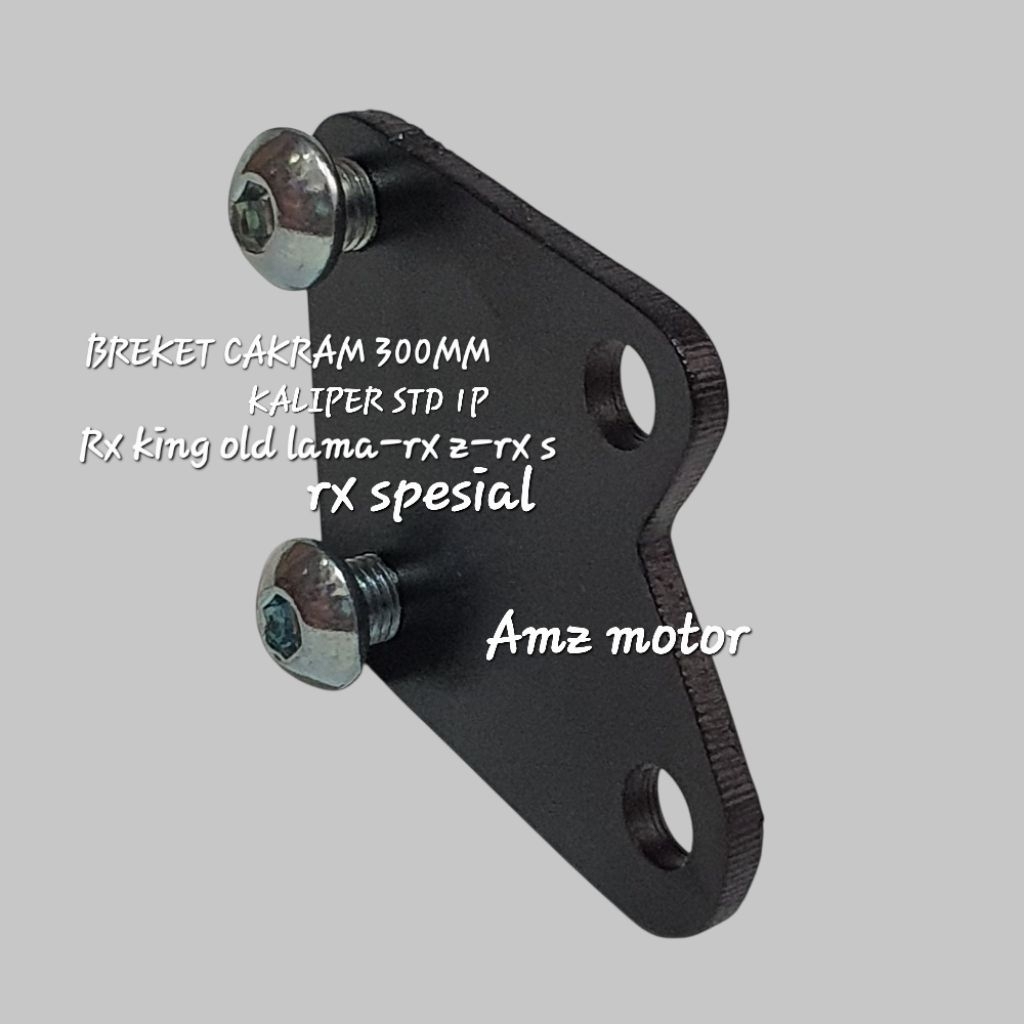 BREKET PIRINGAN REM 300MM/BRACKET CAKRAM DEPAN 300 MM MOTOR RX K LAMA/RX S SPESIAL/RX Z/RX KING OLD