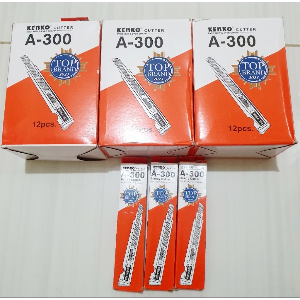 

KENKO - Cutter Kecil A-300 1 box (isi 12pcs) termurah