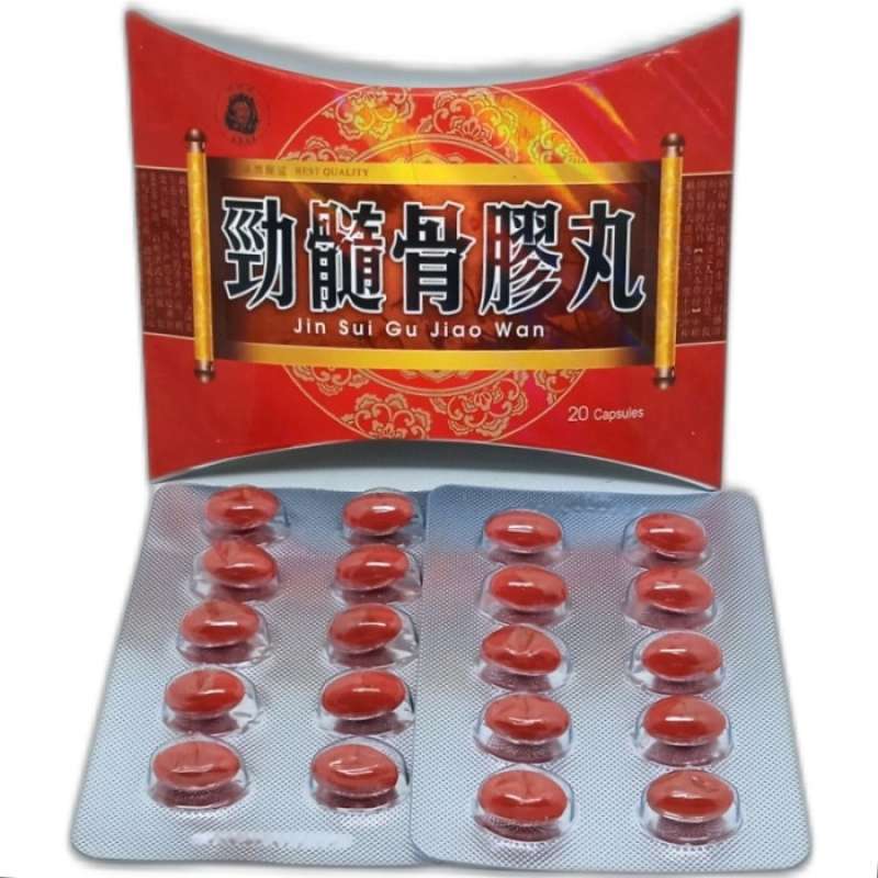 Jin Sui Gu Jiao Wan Original Obat Reumatik Pegal Linu Encok