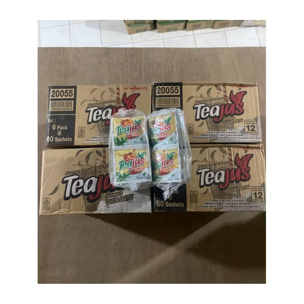 

Tea jus Gula Batu Per Dus 6 x 6