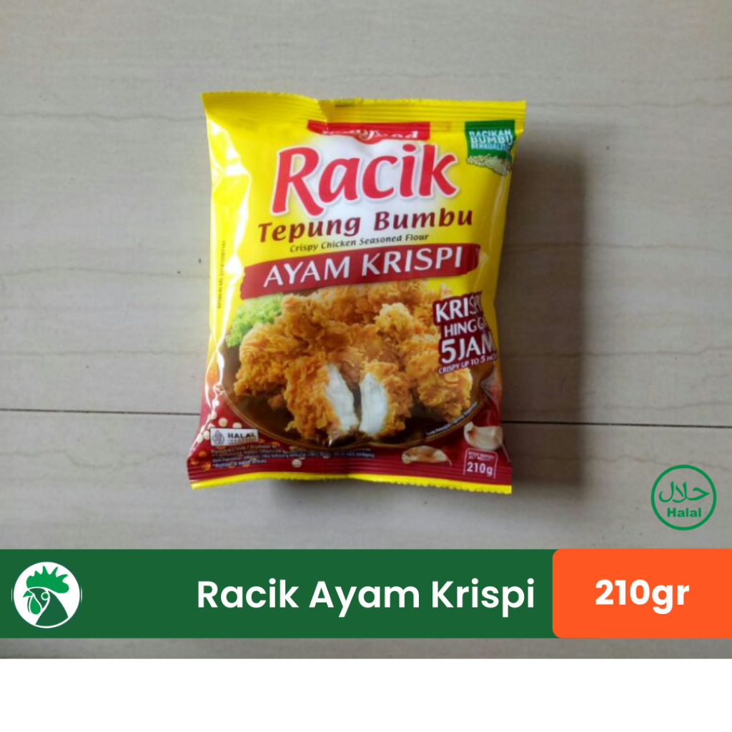 

Tepung Bumbu Racik Ayam Krispi 210gr Indofood