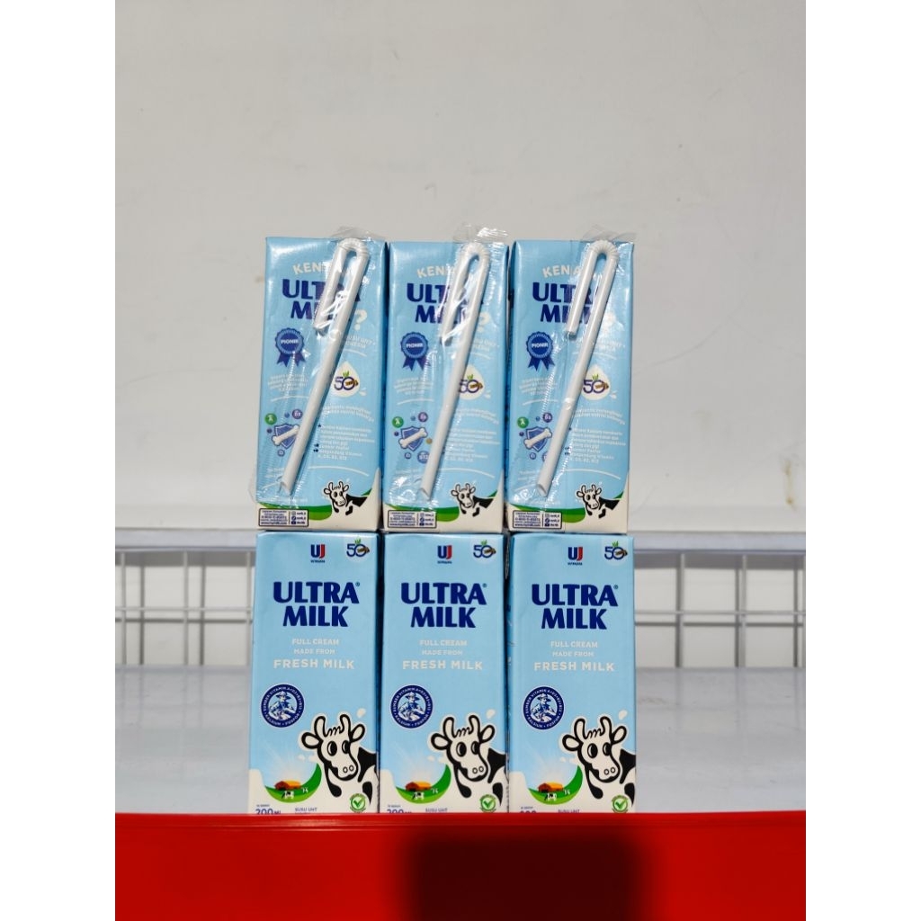 

Susu Ultra Milk Full Cream 200ml